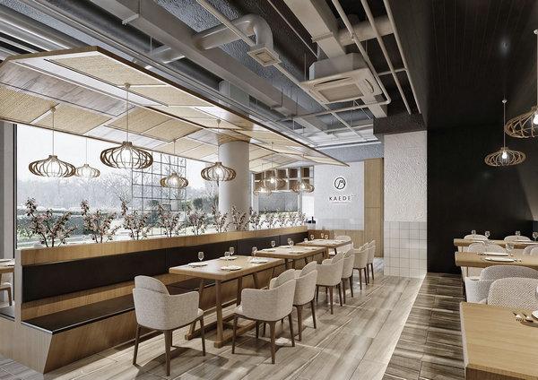 坤豚日式料理連鎖店設(shè)計